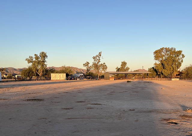 Back Part of Property (east to west)